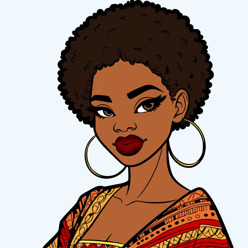african woman