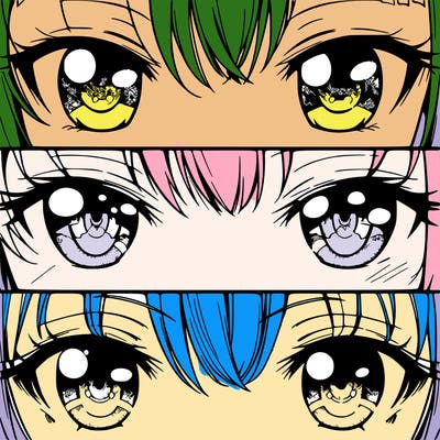 anime eyes