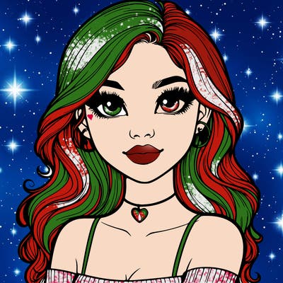 realistic pretty girl