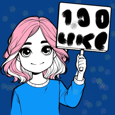 realistic girl holding up a sign