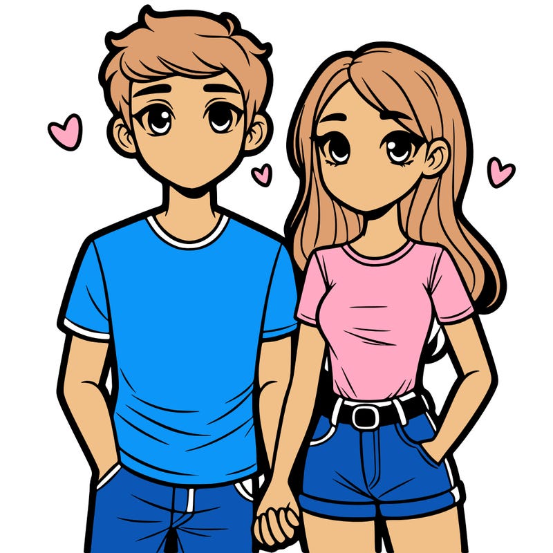 boyfriend and girlfriend