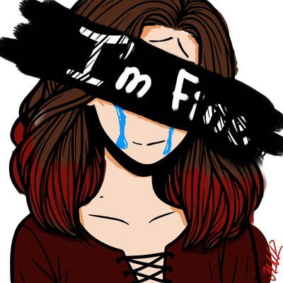 a girl realistic faceles