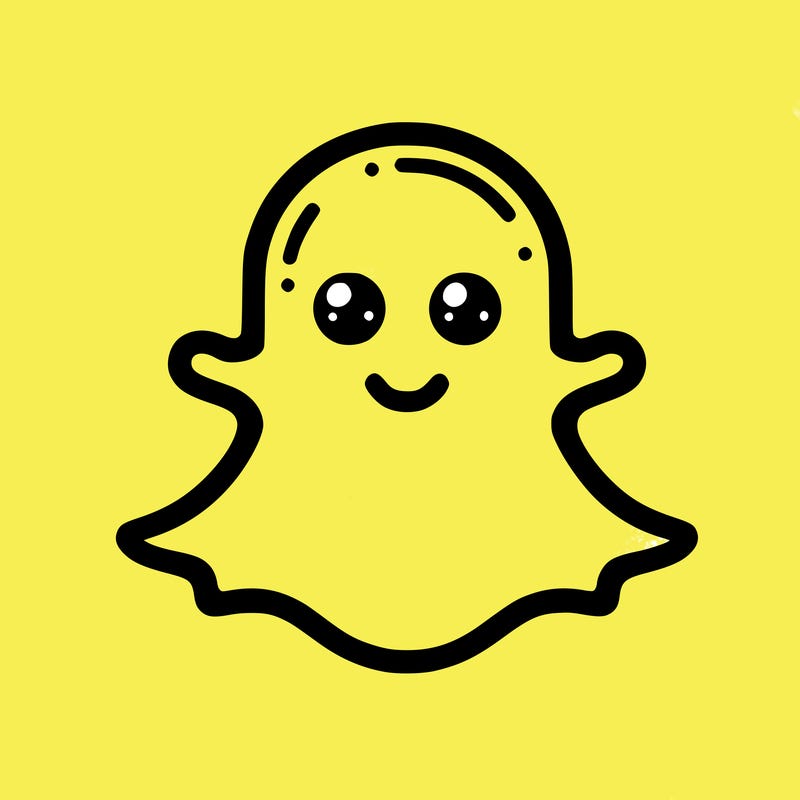 regular snapchat logo