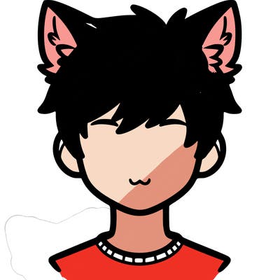 person with wolf ears