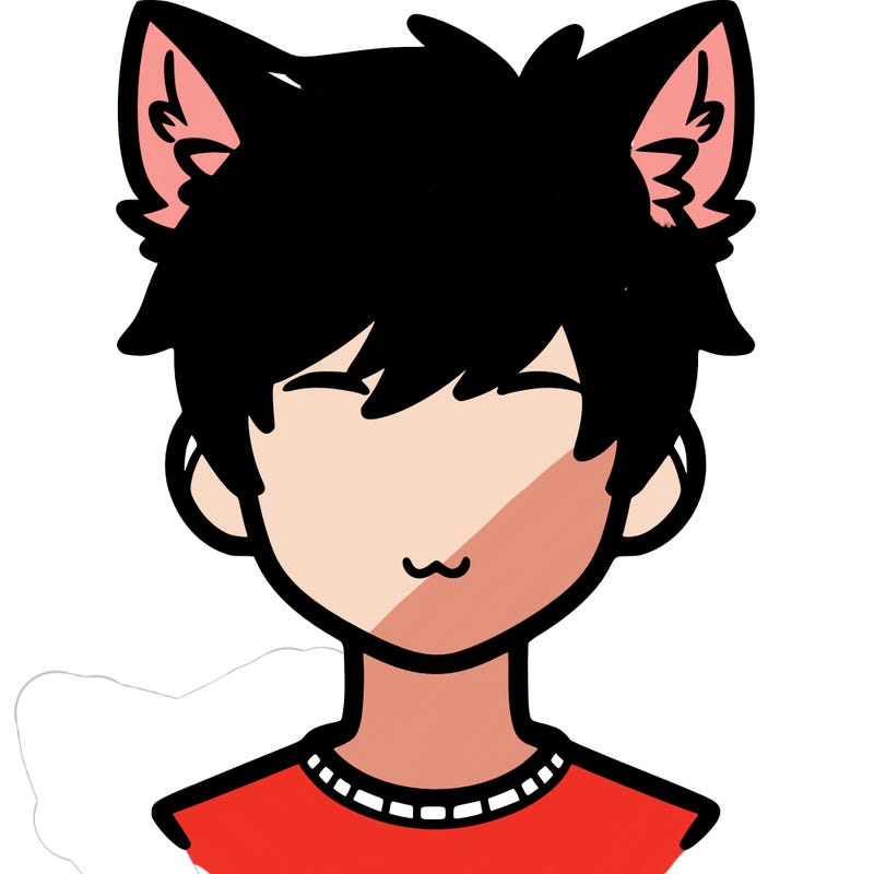 person with wolf ears