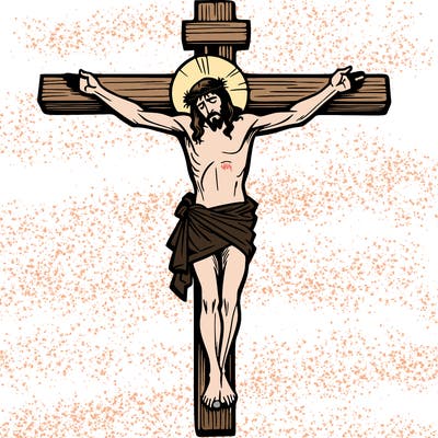 jesus on the cross