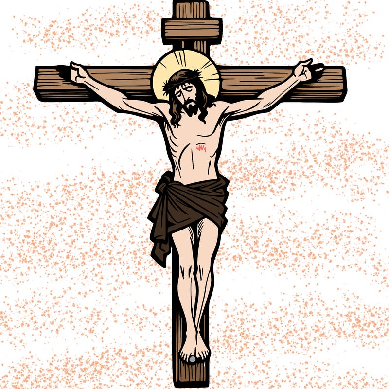 jesus on the cross