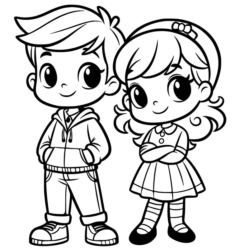 boy and girl