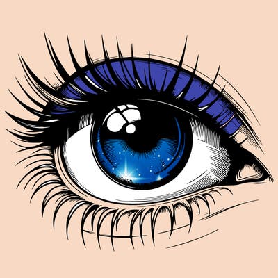 realistic eye