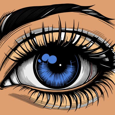 realistic eye