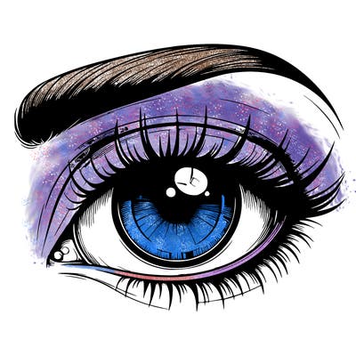 realistic eye