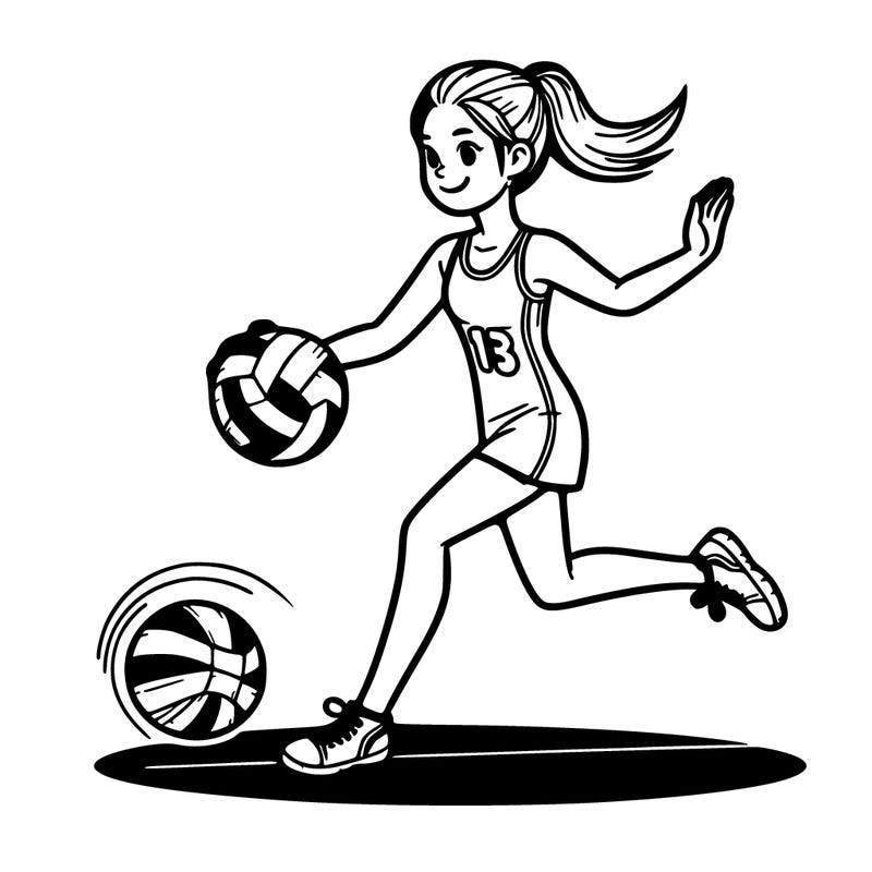 netball player