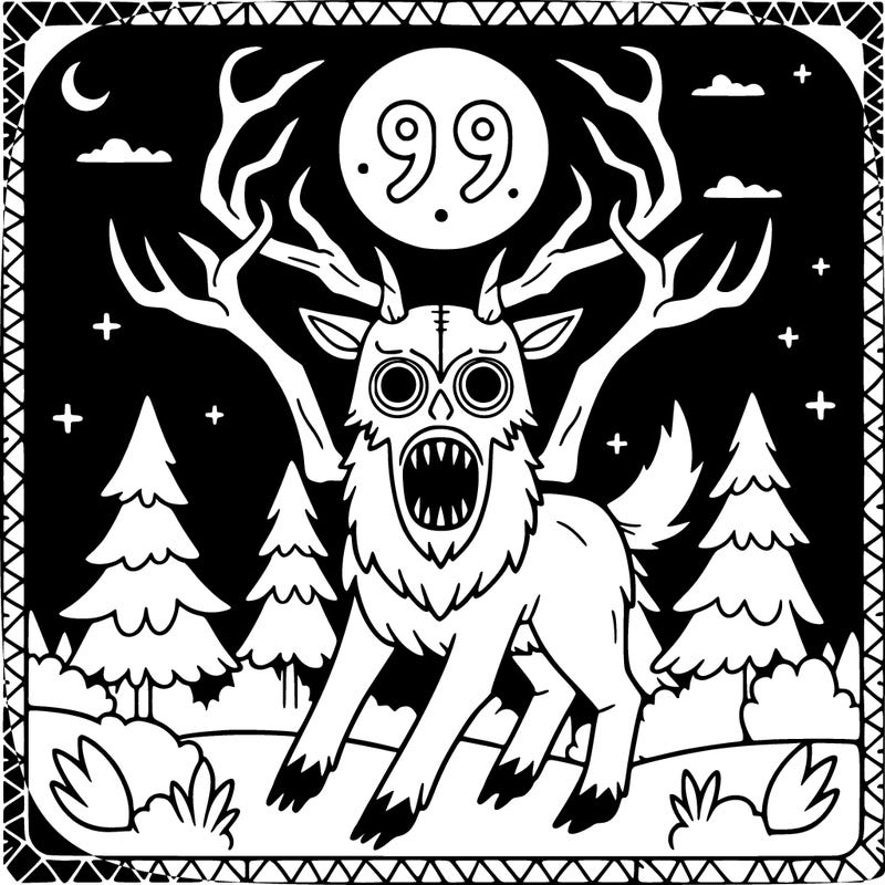 99 nights in the forest dear scary