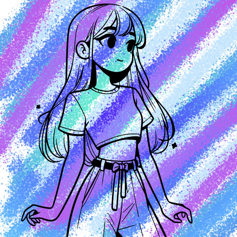 girl in a cute crop top
