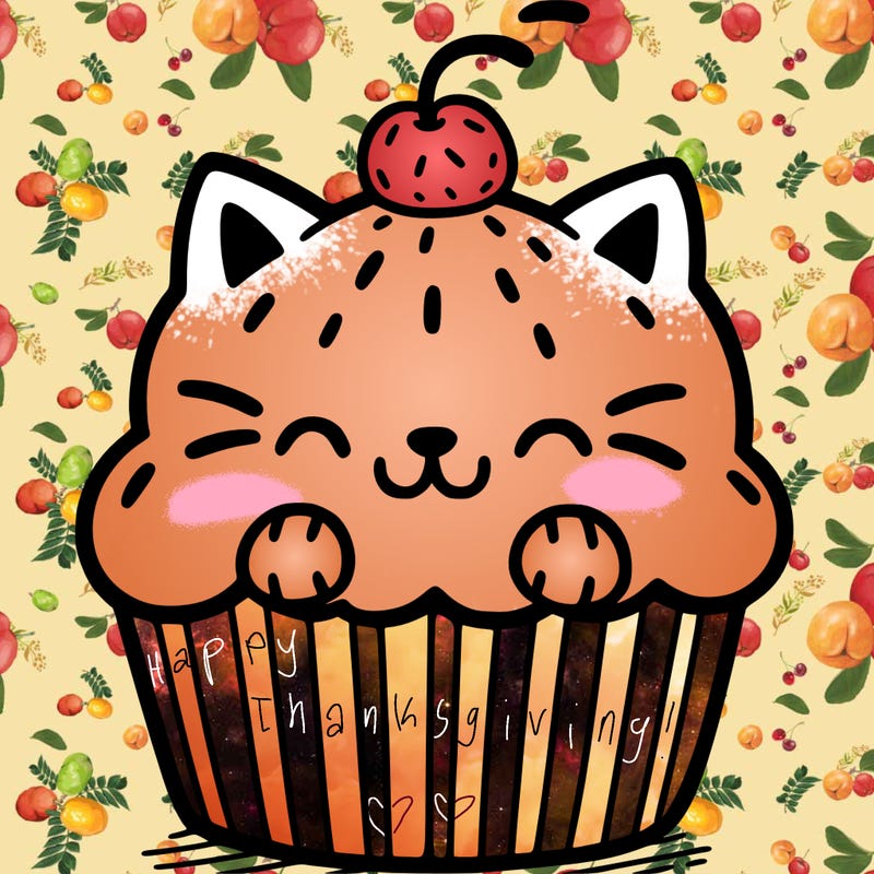 cat cupcake