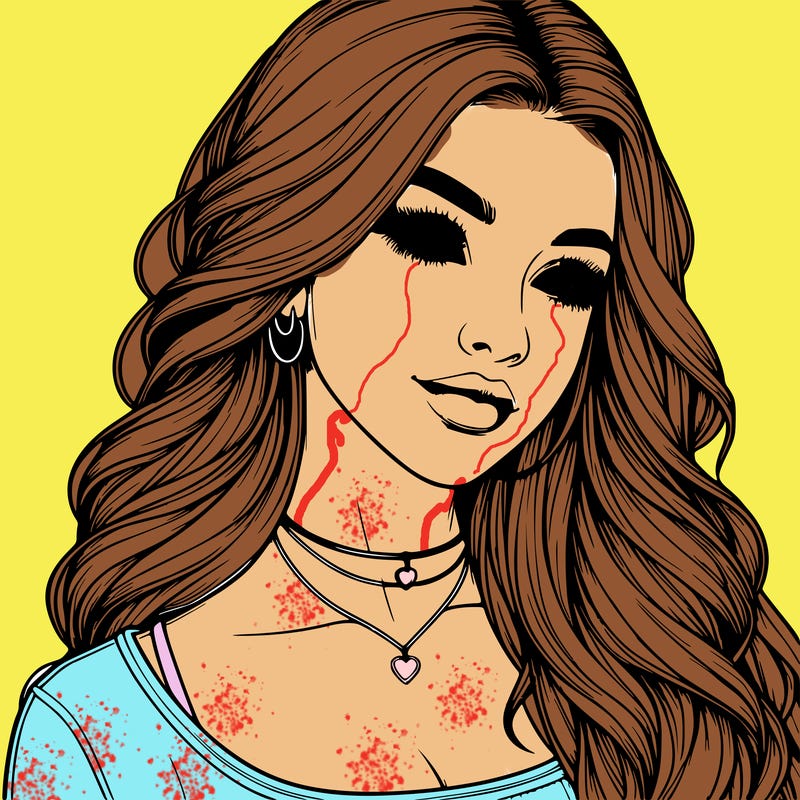 detailed realistic girl