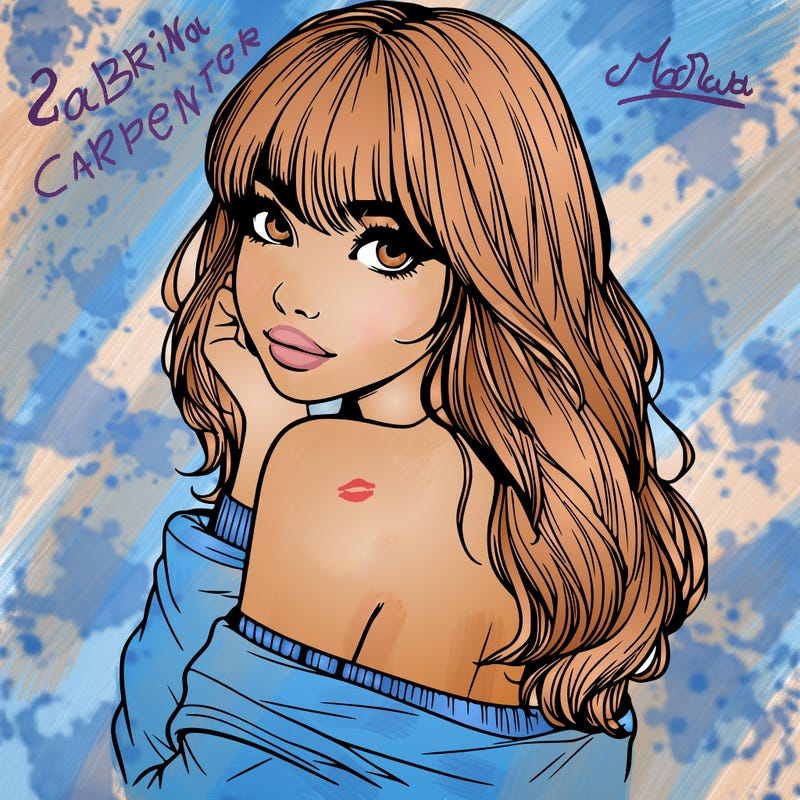 realistic girl with bangs looking over her shoulder