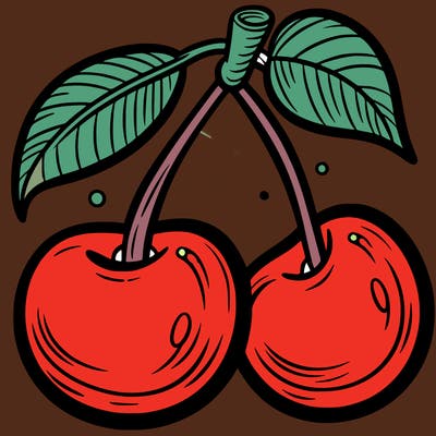 two cherries
