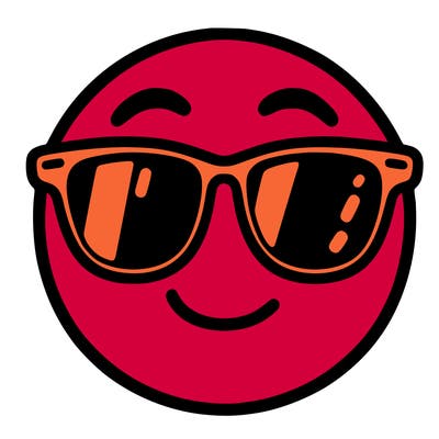 emoji with sunglasses