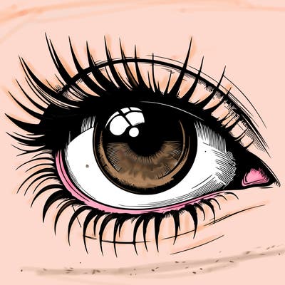 realistic eye