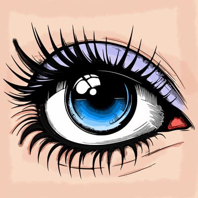realistic eye