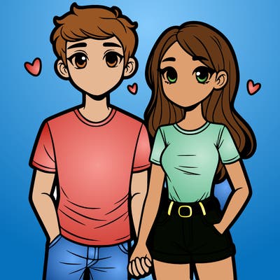 boyfriend and girlfriend