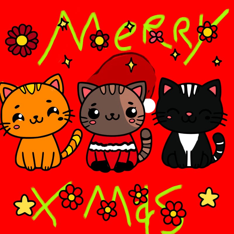 cute drawings of cats