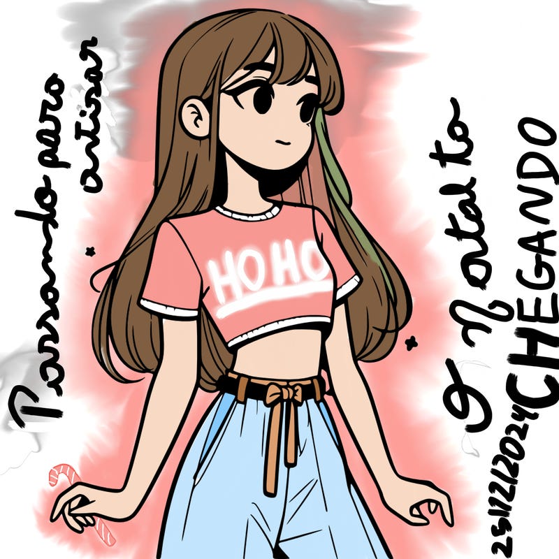 girl in a cute crop top