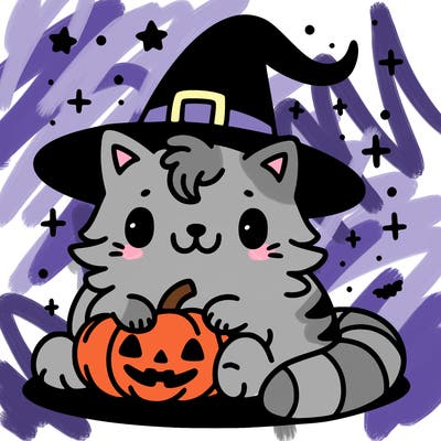 wolloween cat