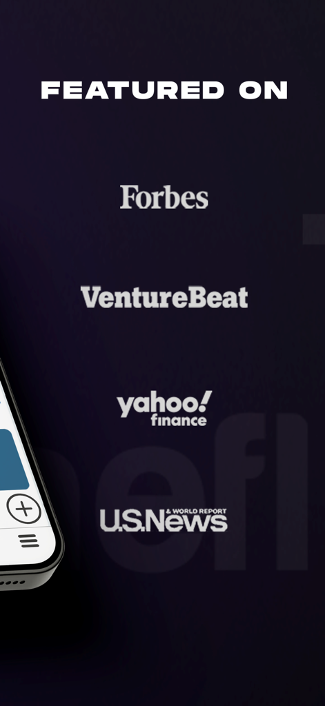 Gameflip - Buy & Sell - Elenco di testate giornalistiche dove Gameflip è stato presentato, tra cui Forbes VentureBeat Yahoo Finance e US News