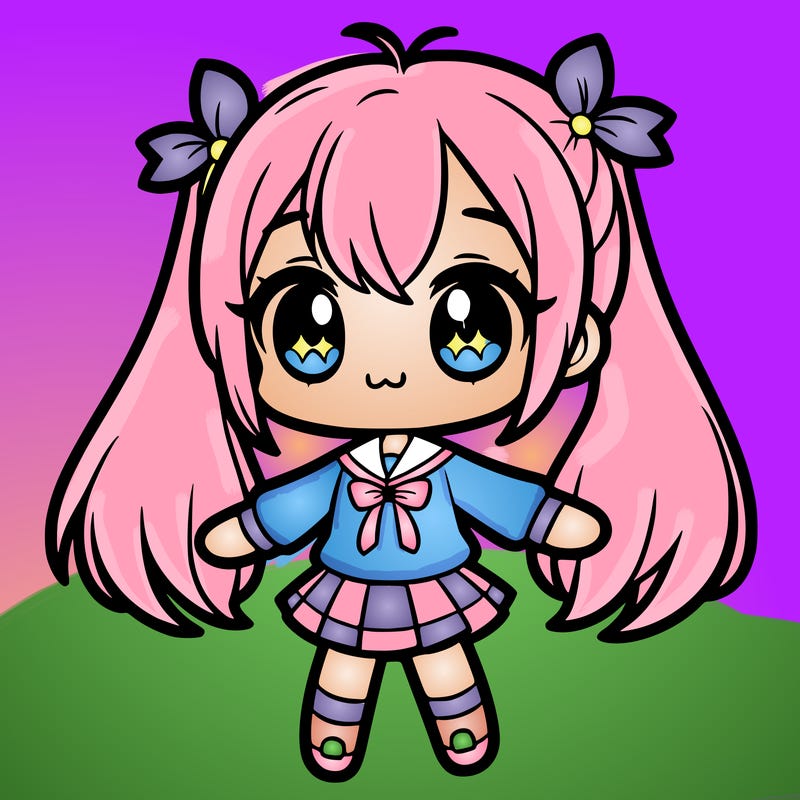 a girl from the anime anya