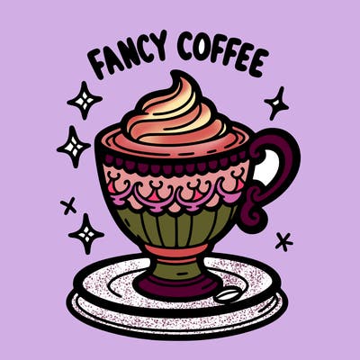 fancy coffee