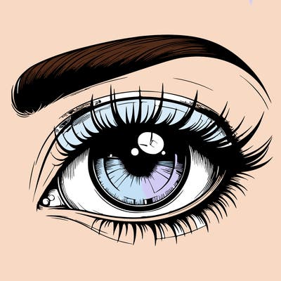 realistic eye