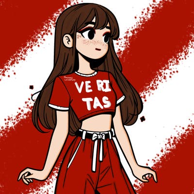 girl in a cute crop top