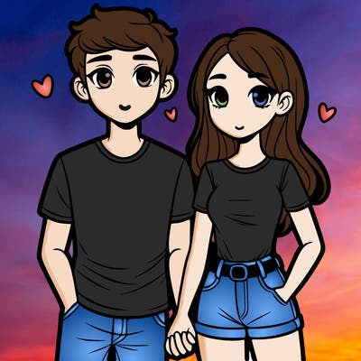 boyfriend and girlfriend