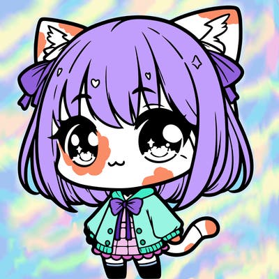 chibi cat girl