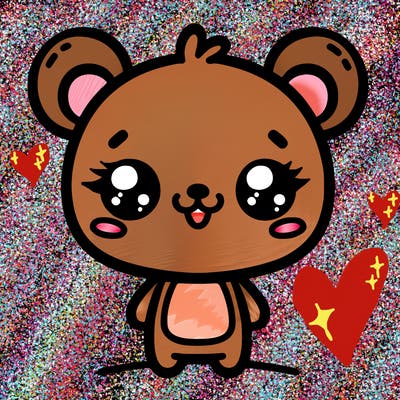 cute animated character