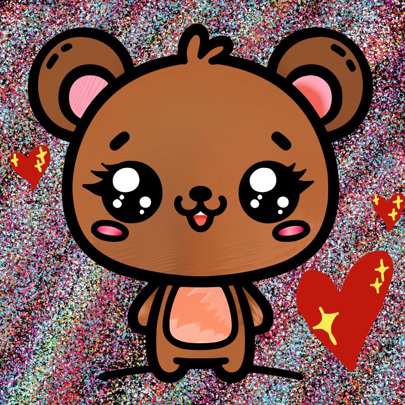 cute animated character