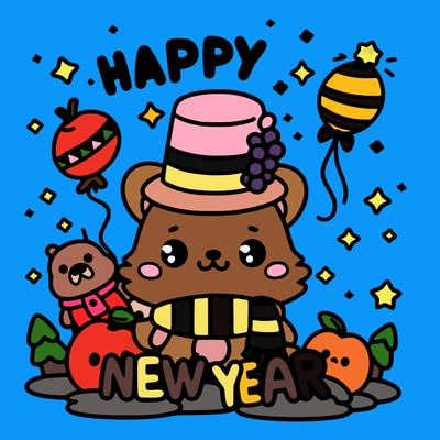 message : happy new year