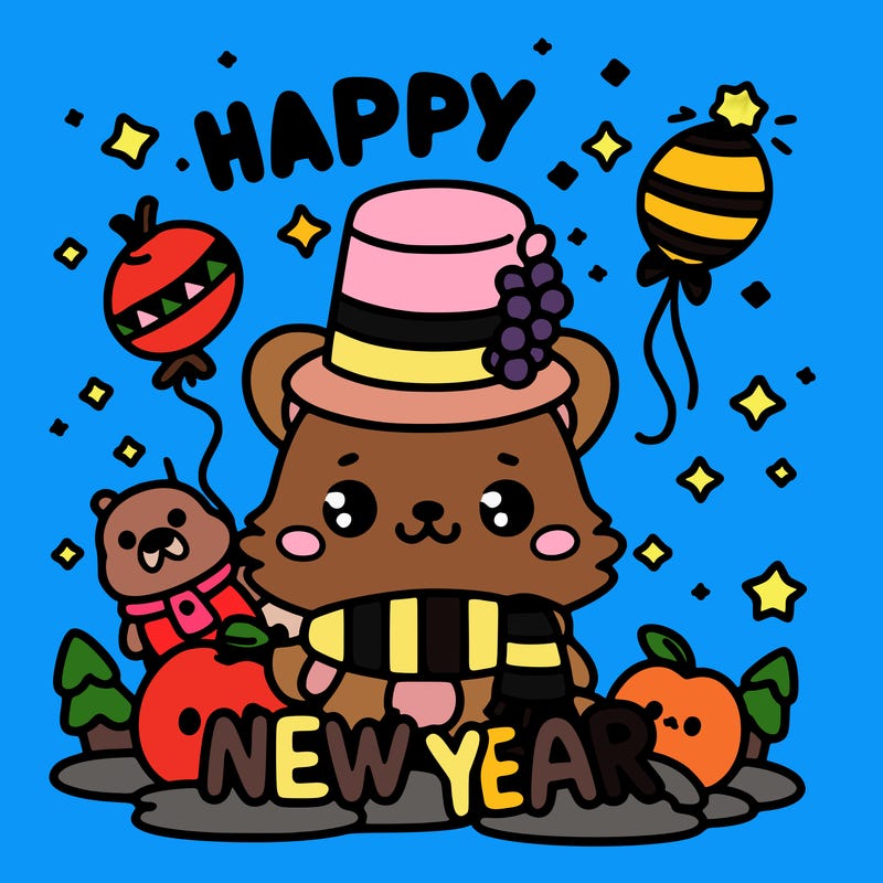 message : happy new year