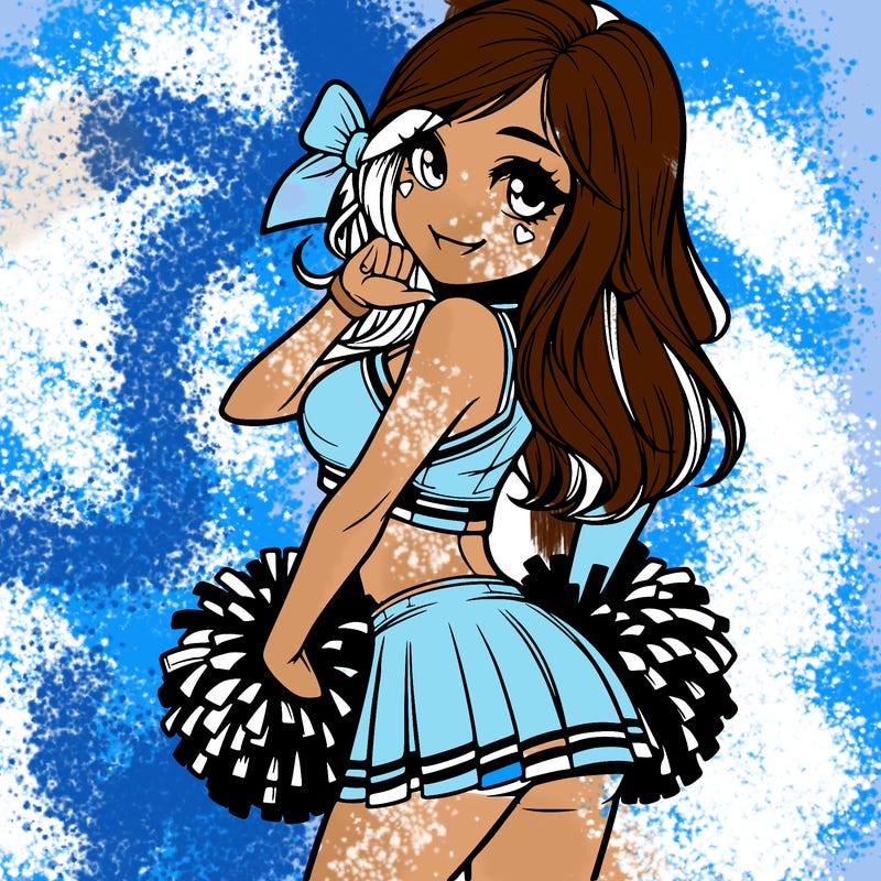 realistic cheerleader