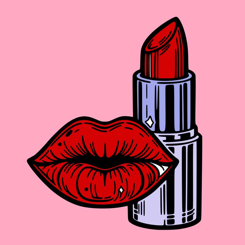 lips and lipstick