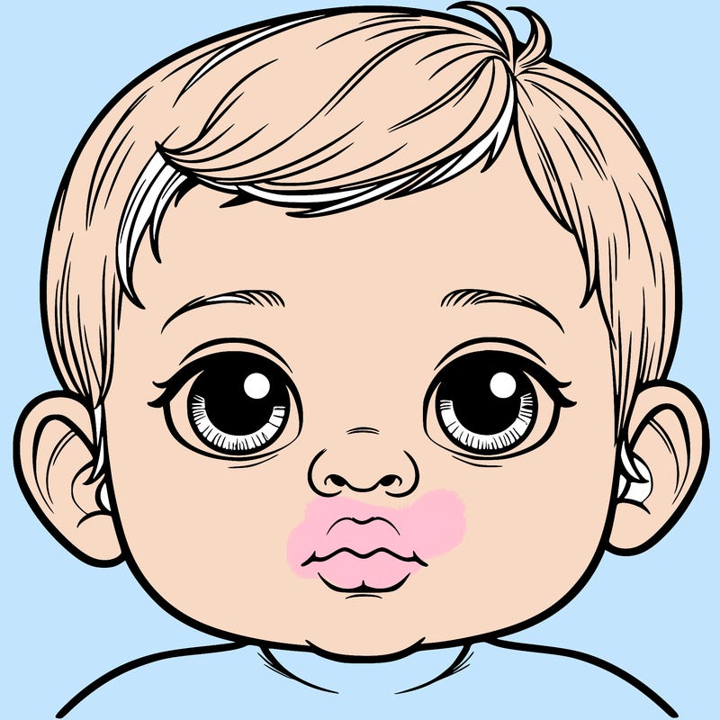realistic baby