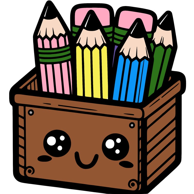 a pencil box