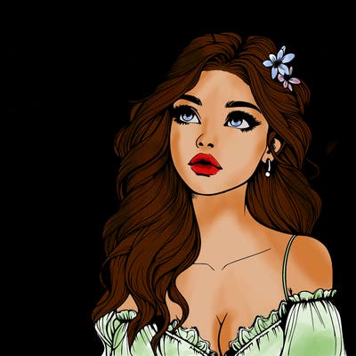 butterfly fairy realistic girl