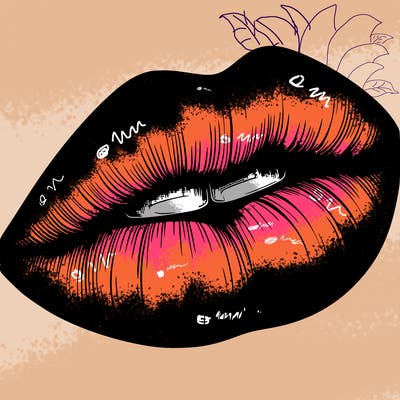 realistic lips