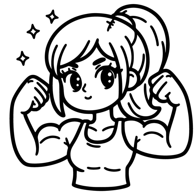 strong girl