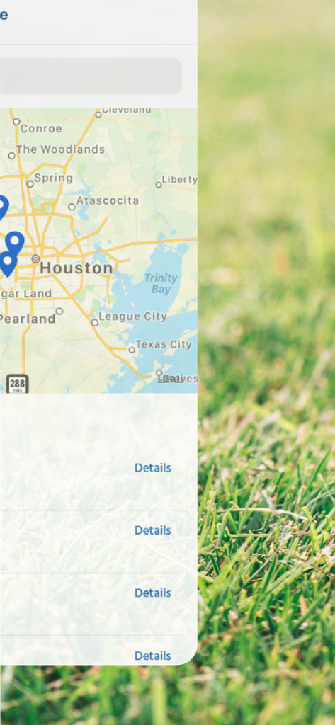 Academy Sports and Outdoors app store locator map for Houston Texas