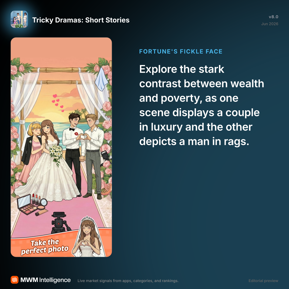 Tricky Dramas: Short Stories - Games App | MWM