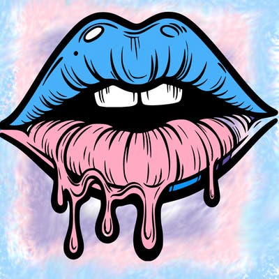 lips that look realistic and drip